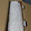 Anysay Faux Fur Throw Blanket, 1000GSM Fluffy Soft Bubble Blanket for Couch Bed, Cozy Plush Warm and Thick Blanket, Fuzzy Rabbit Throw for Living Room Bedroom 80''*90'' White (Queen)