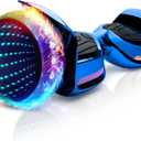 Hoverboard with 6.5" Full Light Up Wheels, Bluetooth Hover Board with Non-slip Footplates, UL2272 Safety Certified