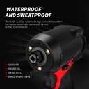 M18 Fuel 1/4" Hex Impact Driver Protective Boot 49-16-2953,Compatible with M18 Fuel GEN-4 Impact Driver Rubber Protective Boot (2953-20)