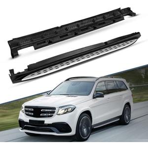 KYX Running Boards fit for Mercedes Benz W166 M ML ML350 GLE 2012-2017, Aluminum Alloy Car Door Side Steps Nerf Bars Truck Boards Step Rails