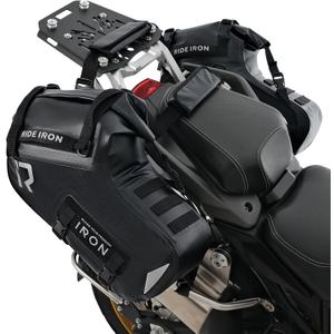 Motorcycle Saddlebags Waterproof Double Side Saddle bags 28L(14L*2) for most Adventure Sport Motorcycle Racks with Modular Luggage System