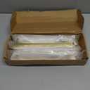 Amerdeco 10 Pack Brushed Brass Cabinet Pulls 7.5 Inch(192MM) Hole Centers Gold Kitchen Cabinet Handles Cabinet Hardware Kitchen Handles for Cabinets Cupboard Handles Drawer Pulls ZH0028