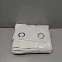 YoungsTex Ivory White Velvet Curtains 84 Inches Long for Bedroom Windows - Living Room Drapes with Grommet Super Soft Luxury Thermal Insulated 2 Panels Set, 52 X 84 Inch