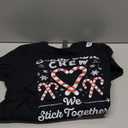 Christmas Candy Cane Heart Holiday Family Matching Pajama PJ T-Shirt Small