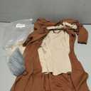 Biblical Costumes for Kids Outfit Bible Jesus Halloween Costume for boys (X-Small, Brown)