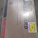 VIZ-PRO Dry Erase Board/ Whiteboard, 72 x 40 Inches, Wall Mounted Board for School Office and Home