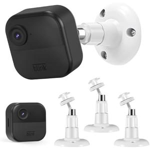 3rd & 4th Gen Blink Outdoor Camera Mounts , Aotnex All-New 360 Degree Adjustable Cover Surveillance Wall Mounts for Blink Outdoor Indoor Home Security Camera System (3 PCS, White)