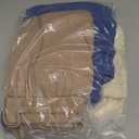 Huukeay 3 Pack Women's Plus Size Capris, Drawstring Cotton Yoga Capri Sweatpants Summer Casual Loose Cropped Pant with Pocket (XX-Large, Blue, Khaki, Cream)