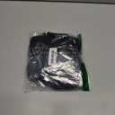 LYANER Women's Lace Tops Button Up Sexy Short Sleeve Shirt Dressy Casual Sheer Top Collared Blouse (Black) XLarge