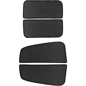 Car Window Sun Shades Covers - 4 Pcs Tesla Model x Side Sunshades Blackout Auto Camping Curtains Accessories for Sleeping Family and Women Men Kids Baby