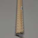 15-Pack 15.75" Unfinished Wood Fluted Rectangular Trim - Easy to Paint, Cute Decorative Molding DIY Craft for Furniture Frame, Mirror Edge, Wall, Door, Closet, Dresser, Shelf