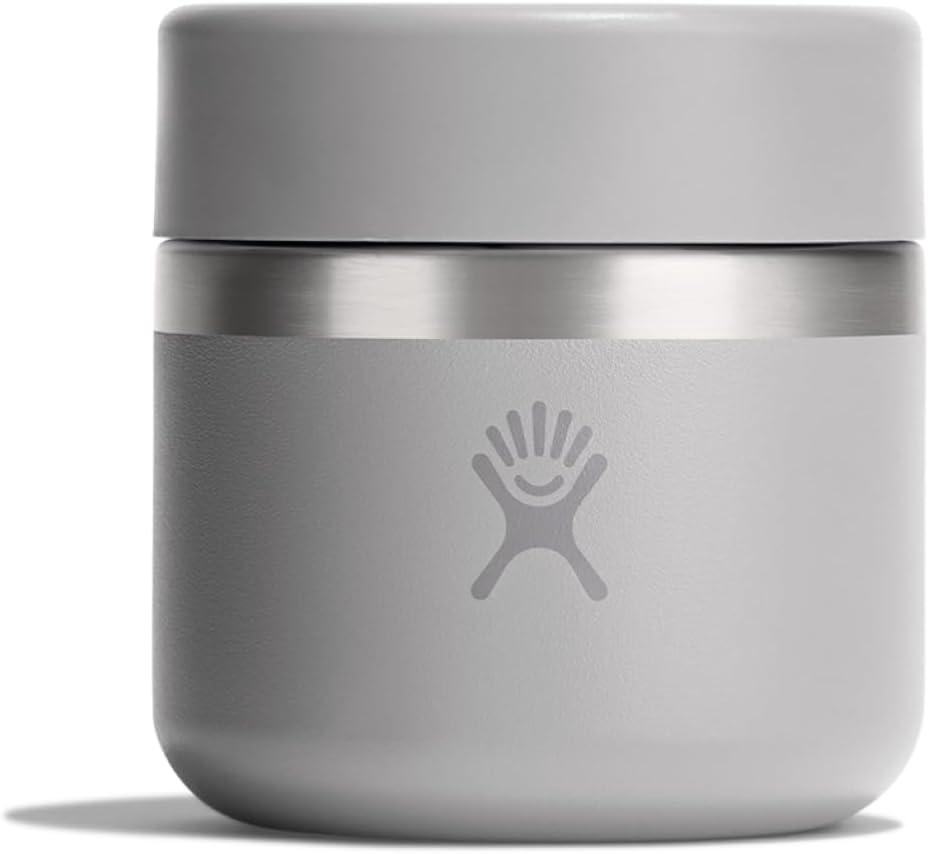 Hydro Flask Food Jar  Insulated Stainless Steel, Snack Travel Container for Hot Food, Lunch, & Soup 8 Oz Birch