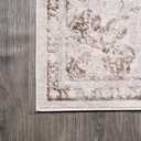 JONATHAN Y Alhambra Ornate Medallion Modern Cream/Red Runner Rug, 2x8, Vintage, Bohemian, Easy-Cleaning for Living Room, Bedroom, Kitchen, Pet Friendly, Non-Shedding (MDP400A-28)