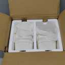 MALACASA Ramekins 4 oz Oven Safe, Porcelain Creme Brulee Ramekins Pudding Custard Cups Small Ceramic Souffle Dishes Ramakan Ramiken Ramicans Baking Bowls Set of 6, White, Series RAMEKINDISH