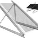 45'' Solar Panel Mount Brackets for 100-400 Watt Solar Panel,with Foldable Tilt Legs and Reinforced Cross Bars,Suitable for RV, Roof, Boat, Off-Grid etc.