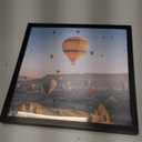 10x10 Picture Frame Black for Wall Hanging, Wall Mounting Horizontally or Vertically, 10 x 10 Square Wall Gallery Poster Photo Frame with Durable Shatter Resistant Plexiglass, Black