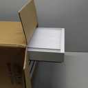 4 Pack Expandable Pull Out Cabinet Organizer 21"Deep With Raising Pad for Framed Cabinets,Upgrade 3 Slide Rails Slide Out Drawers,No Drill Roll Out Shelves,Adjustable Width 12.1"-20.4" White