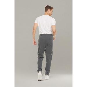 PURE CHAMP Mens, Set of 2 Fleece Active Athletic Workout Jogger Sweatpants for Men with Zipper Pocket and Drawstring, Large,  Black & Grey