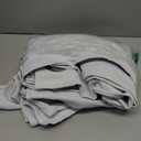 NICETOWN Window Treatment Thermal Insulated Grommet Room Darkening Curtains Drapes for Bedroom(2 Panels,42 by 63,Platinum-Greyish White)