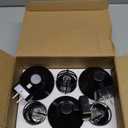 Night Lights Plug into Wall: ETL Night Lights 6 Pack with Dusk to Dawn - Vintage Rustick Farmhouse Night Light 2700K for Kitchen, Hallway, Bedroom, Bathroom Decor