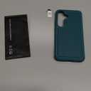 FNTCASE for Samsung Galaxy S24 Case: Dual Layer Heavy Duty Cell Phone Protective Cover Shockproof Rugged with Non-Slip Textured - Military Drop Protection Bumper Tough - 2024, 6.2inch Green