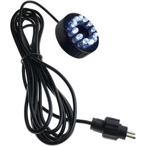 Replacement 12V Underwater 12-LED Lights Ring Submersible Fountain Pond Underwater Lights (White)