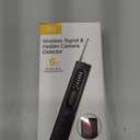 AI Hidden Camera Detector, Anti-Spy Camera Finder RF Signal & WiFi Scanner Hidden Devices Detector for GPS Trackers, 4 Modes for Hotel, Bathroom, Office, Car Travel Security (Black