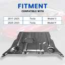 MusixiA Front Skid Plate for 2017-2025 Tesla Model 3 & 2020-2025 Model Y