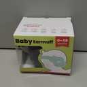 CVCoin Baby Ear Muffs for Noise Protection 25dB Noise Cancelling Headphones for Newborns, Black