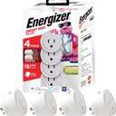 Energizer Connect Smart WiFi Plug 4 Pack, Mobile Connect App Enabled, Voice Controlled, Alexa, Echo, Siri, Hey Google Enabled, No Hub Required, Mini Outlet 15-Watt, 2.4GHz, ETL & FCC Certified