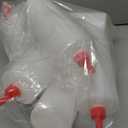 Reli. Plastic Squeeze Bottles, 24 oz. | 8 Pack | Condiment Squeeze Bottles for Sauces | White w/Red Twist Cap | Large 24 Ounce | Use for Condiments, Olive Oil, Liquids