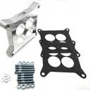 For Edelbrock 1" Ported Carburetor Spacer Adapter board 4BBL Chevy Ford Holley