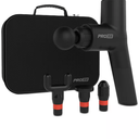 PROfit Percussion Muscle Massage Gun, Rechargeable Deep Tissue Full-Body Massager with Multiple Attachments