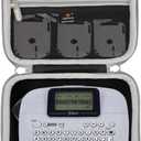Aproca Storage Case Compatible with Brother PT-M95 P-Touch Monochrome Label Maker, Portable Hard Bag for 4 Label Tapes (Case Only)