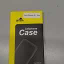 JETech Case for iPhone 17 Pro 6.3-Inch, Non-Yellowing Shockproof Phone Bumper Cover, Anti-Scratch Clear Back (Orange)