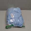 10x10FT Blue Wrinkle Free Backdrop Curtains with Lights String for Parties - Photo Curtain Backdrop with Lights for Wedding Decorations, Bridal Baby Shower Birthday Party Photography Background