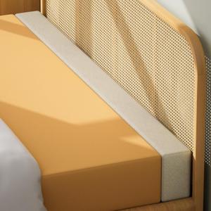 DEEPSHARK Mattress Extender for King Bed, Gap/Space/Crack Filler Between Headboard and Mattress or Wall, High-Density Bed Crack Filler with Removable Cover (Beige-King-78 * 4 * 8in)