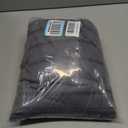 AveLom Queen Duvet Cover Set, 3 Pieces - 90 x 90 in, Dark Gray Microfiber with Zipper and Ties