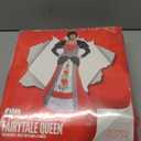 fun shack Queen Of Hearts Costume For Women, Red Queen Outfit, Heart Theme Dress For Adults, Halloween Costume (XX-Large)