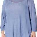 NIC+ZOE Women's Featherweight Angle Sweater, XL