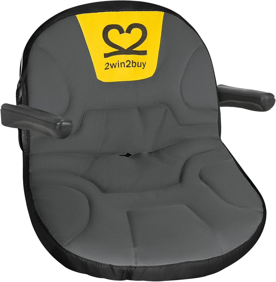Riding Lawn Mower Seat Cover, Heavy Duty 600D Polyester Oxford Tractor Seat Cover with Padded Cushion Surface, Durable Waterproof Seat Cover Fits Craftsman,Cub Cadet,Kubota Lawn Mower Tractor