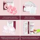 Momcozy Larger Breast Therapy Packs, Hot and Cold Breast Pads with 2 Soft Covers, Breastfeeding Essentials, Postpartum Recovery, 2 Pack, Pink