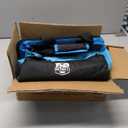 REXBETI 10-Piece Kids Tool Set with Real Hand Tools, Blue Durable Storage Bag, Children Learning Tool Kit for Home DIY and Woodworking,6+ Years Old Birthday Gift