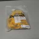 Women's 2 Piece Underwire Bra and Panty Sets Sexy Butterfly Floral Lingerie Set for Women (Yellow, M)