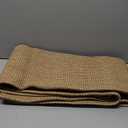 ISAENNE Vintage Soft Dark Brown Runner Rug for Bedroom,Rectangle Non-Slip Comfortable Dirt-Resistant Weave Area Rugs for Living Room Dining Room Kids Room Home Decorative, 1.3×6.9'
