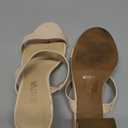 DREAM PAIRS Women's Two Strap Open Toe Low Block Chunky Heels Sandals Dress Pumps Casual Summer Mules Shoes 5.5