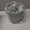 Rotating Utensil Holder for Kitchen - Silverware Caddy Fast-Drying Flatware Organizer 4 Compartment Large Cutlery Holder Utensils Caddy with Handle For Kitchen Countertop Party Picnic Table Silver