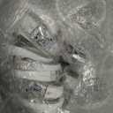 24 Pcs LED Glow Bracelets Sound Activated Bracelet Glow Bracelets with Flashing LED Strobe for Wedding,Carnival,Concerts , Night Events, Rave, Game Prizes, Birthday Party Favor (white) (One Size)