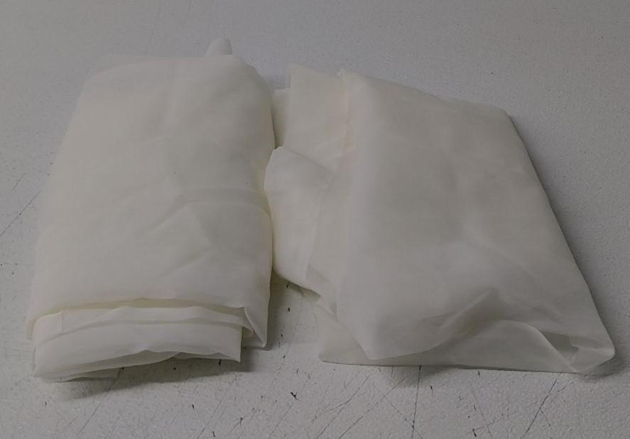 2 Pack Cream Fabric 48"x41"