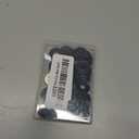 50 PCS M6 Stainless Flat Washers, 17.7mm Outer Diameter, 18-8 (304) Stainless Steel Metal Washers for Screws and Bolts, Black Finish